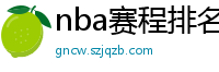 nba赛程排名最新